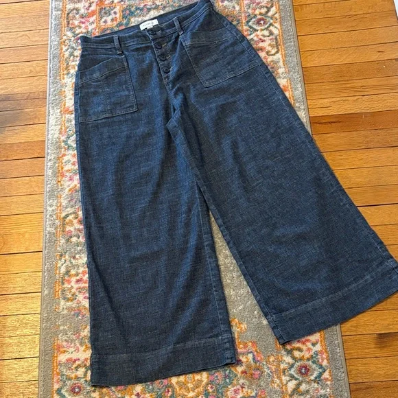 Evereve Blue Denim Jeans - Picture 2 of 13